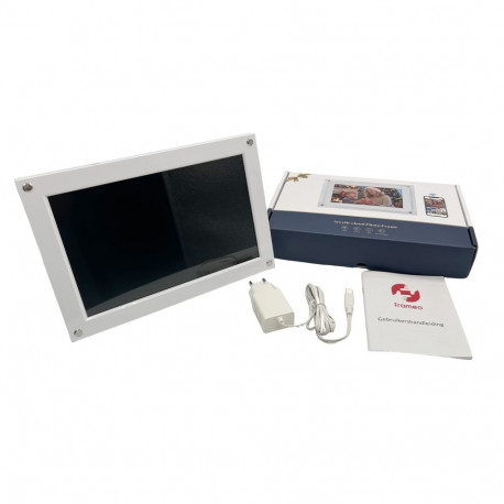 Frameo Digital Photo Frame WT-101W Acryl White 10.1 Inch