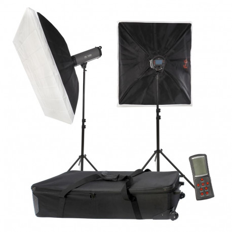 Falcon Eyes Studio Flash Set TFK-21200L with LCD Display