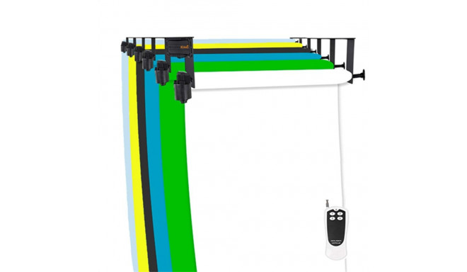 StudioKing background system B-6WE for 6 rolls