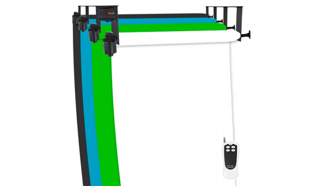 StudioKing background system B-4WE for 4 rolls