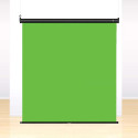 StudioKing Wall Pull-Down Green Screen FB-180200WG 180x200 cm Chroma Green