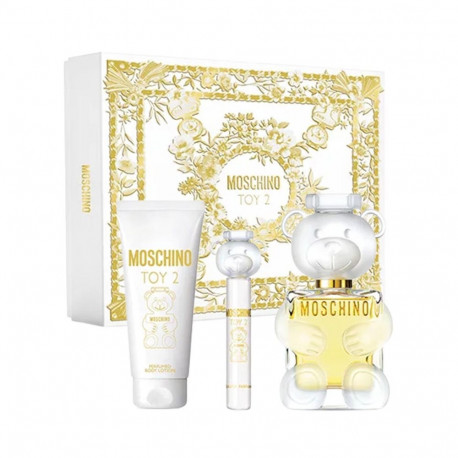 MOSCHINO TOY 2 EAU DE PARFUM 100ML VAPORIZADOR + LOCION CORPORAL PERFUMADA 100ML + MINIATURA EAU DE 
