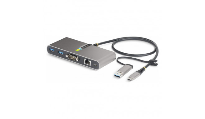 "StarTech USB-C/USB-A HUB - GBE - RS232"