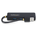 "StarTech 4-PORT USB-A HUB 5GBPS PORTABLE"