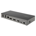 "StarTech TRIPLE 4K USB C DOCK -100W PD"