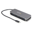 "StarTech Startech USB-C Hub 4Port USB-A 28,5cm Kabel silber"