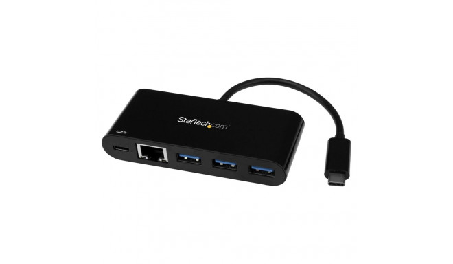 "StarTech 3PT USB 3.0 C HUB + GBE PD 2.0"