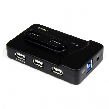 StarTech jaotur 6-pordiline USB 3/USB 2.0 combo