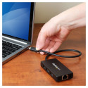 "StarTech 3PT USB 3.0 HUB - USB-C + GBE"