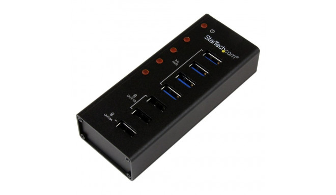 "StarTech 4PT USB3 HUB PLUS 3 CHARGE PTS"