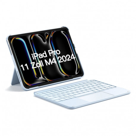 Inateck klaviatuur iPad 11" sinine iPad 10th Gen. QWERTZ
