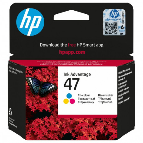 "HP 47 - 14 ml - Farbe (Cyan, Magenta, Gelb) - original - Ink Advantage - Tintenpatrone"