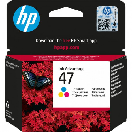 "HP 47 - 14 ml - Farbe (Cyan. Magenta. Gelb) - original - Tintenpatrone"
