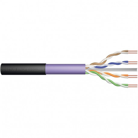 "DIGITUS CAT.6 U/UTP Erdkabel. 500 m. simplex. PE. 500m.grau"