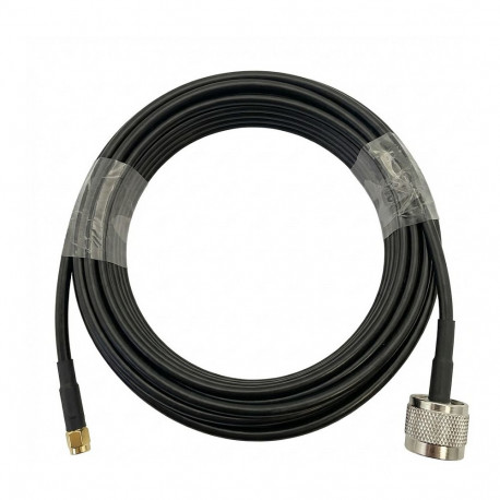 "Poynting Antennas Zubehör Kabel A-CAB-47 5m HDF-195 Low Loss cable N-Type-Male zu SMA-Male"