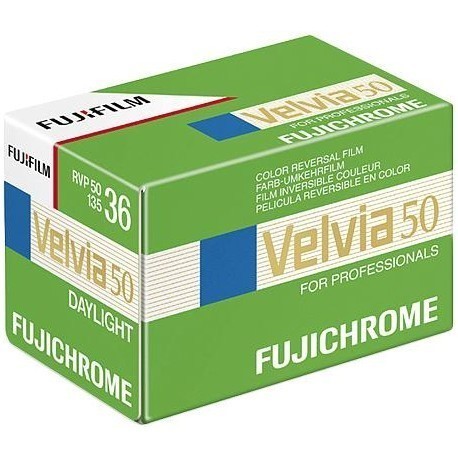 Fujichrome film Velvia RVP 50/36
