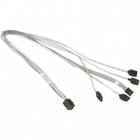 "Supermicro MiniSAS HD to 4 SATA 50/50/60/70cm Cable"