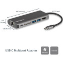 "D StarTech USB-C MULTIPORT ADAPTER W/ SD"