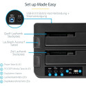 "D StarTech USB 3.1 HDD DUPLICATOR DOCK"