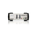 "DATA KVM Desktop Switch 2-Port USB - PS/2 VGA KVM Switch with Audio & USB 2.0 Hub (KVM Cables inclu