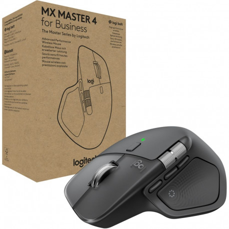 "Logitech MX Master 4 for Business - GRAPHITE - 2.4GHZ/BT Business Version"