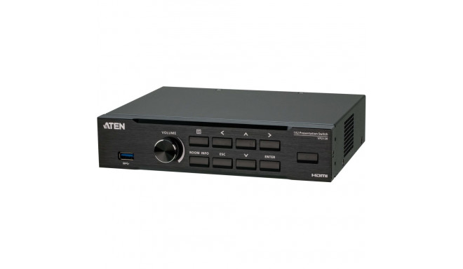 "ATEN VP2120 Seamless Prasentation Switch mit Quad View"