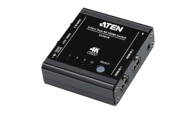 "ATEN VS381B HDMI Switch mit 3 Ports True 4K"
