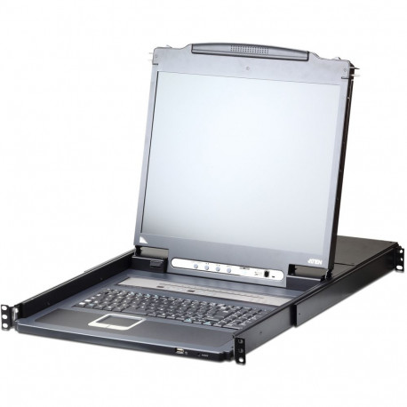 "ATEN CL5716iN LCD KVM Switch Over IP USB-PS/2.VGA 16-Ports Deutsch"