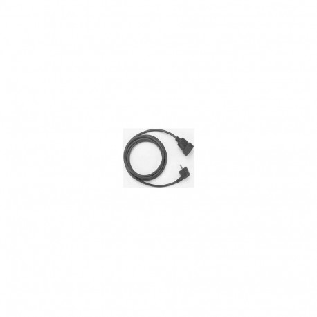 "Bachmann 230V Verlängerungskabel 5m schwarz"