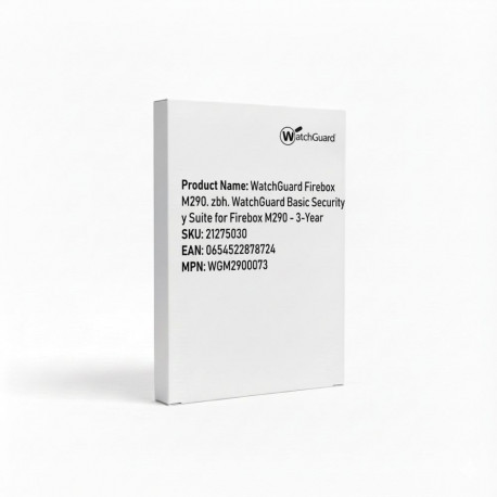 WatchGuard Firebox M290 baasturvapakett, 3-aastane