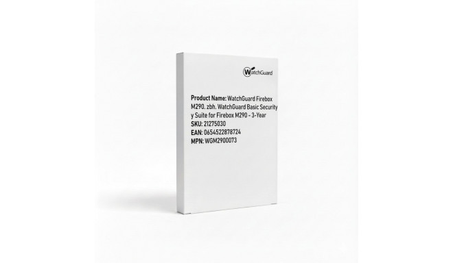 WatchGuard Firebox M290 baasturvapakett, 3-aastane