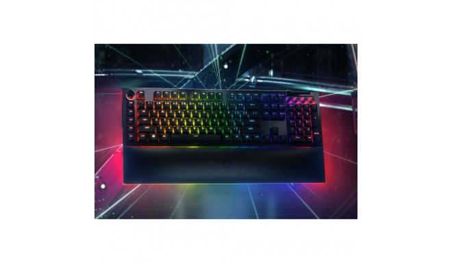 "Razer BlackWidow V4 Pro Green Switch Tastatur"