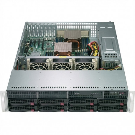 "2HE Supermicro CSE-825TQC-R802WB"