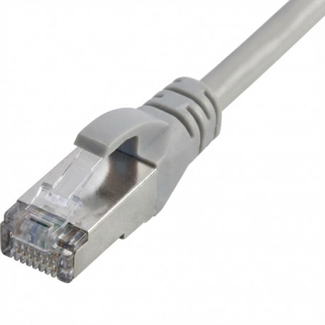 Delock RJ45 võrgukaabel Cat.6A S/FTP 45° nurga all allapoole 3 m must