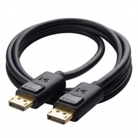 Delock RJ45 võrgukaabel Cat.6A S/FTP õhuke 90° alla nurgaga 1 m must