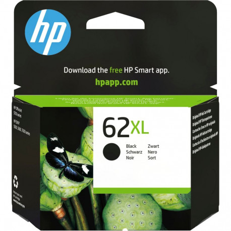 "HP 62XL BLACK INK CARTRIDGE"