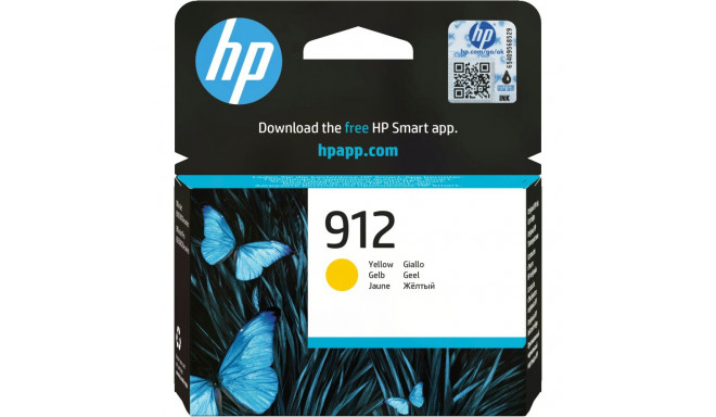 "HP 912 Yellow Ink Cartridge"