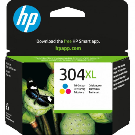 "HP 304XL TRI-COLOR ORIGINAL INK"