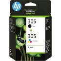 "HP 305 2-PACK TRI-COLOR/BLACK"