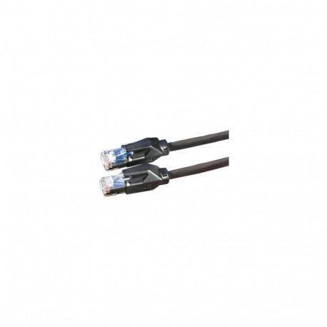 "DTWYLER Patchkabel Kat.6 Class E S/FTP CU 7702 flex LSOH Hirose TM21 schwarz 2m"
