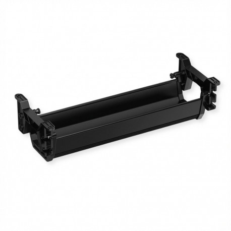 "ROLINE Easy2Open Kabelkanal, Untertischmontage, schwarz, 44,9 cm"