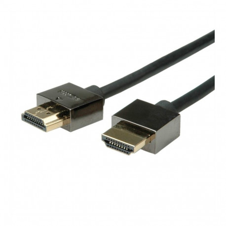"ROLINE Notebook HDMI High Speed Kabel mit Ethernet schwarz 2m"