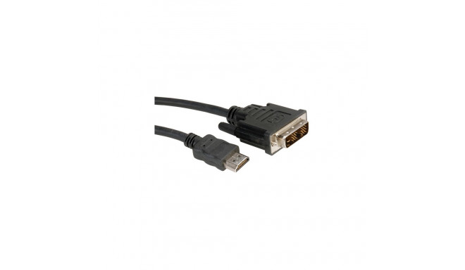 "ROLINE DVI KABEL.DVI-HDMI.10M"
