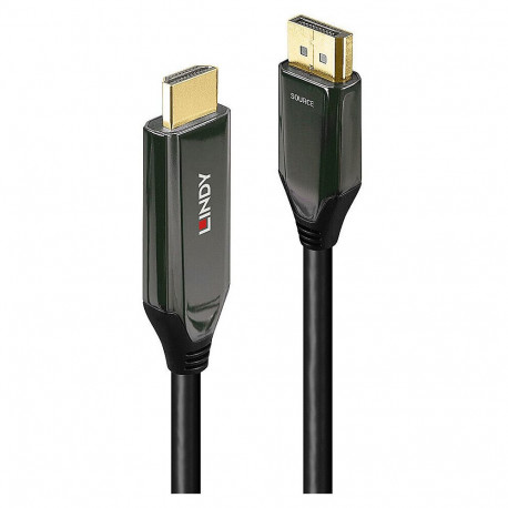 "LINDY DisplayPort an HDMI 8K60 Adapterkabel aktiv 1m"