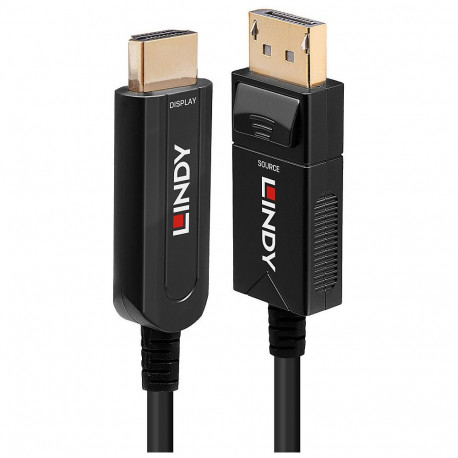 "LINDY DP 1.2 auf HDMI 18G AOC Kabel, 30m"
