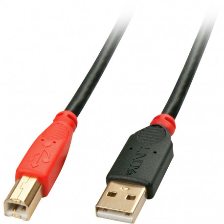 "LINDY USB 2.0 Aktiv-Kabel Typ A/B M/M 15m"