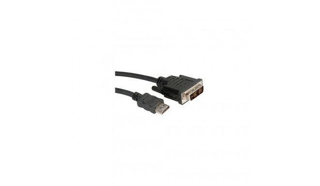 "ROLINE DVI KABEL.DVI-HDMI.2M"