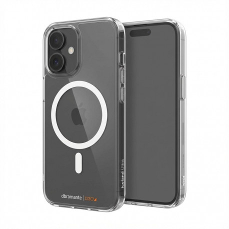 "dbramante Iceland Ultra D3O Kick iPhone 17 Clear"