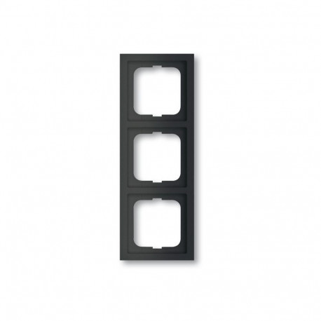 Busch-Jaeger raam BJ 1723-885K future linear 3-kohaline, mattmust