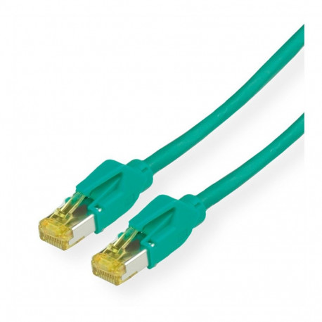 "KERPEN Patchkabel Cat.6A (Class EA) S/F, MegaLine F6-90, HiRose TM31, LS0H, grn, 1,5 m"